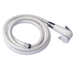 Ducha de ducha nylon blanco + manguera 2,50m