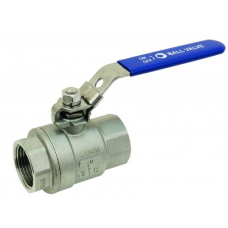 Válvula de esfera ff de 2 vías acero inoxidable - pn64 - 1/4''