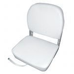 asiento pleglable blanco