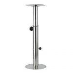 Soporte asiento barco telescopico inox A4 60mm alto 450mm