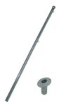 mastil con enchufe de 15�  inox 316