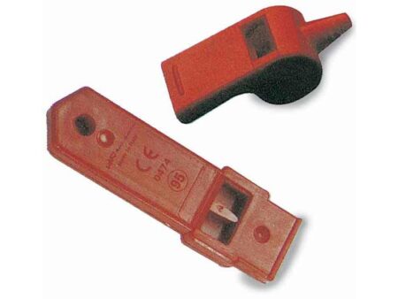 Silbato  de salvamento plastico