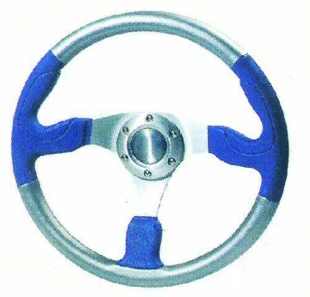 volante sport para embarcaciones color azul