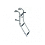 Escalera inox. barco 3 escalones anchos