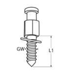 Tornillo Minax para poliéster