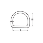 anilla forma D inox a4