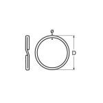 anilla llavero inox 420