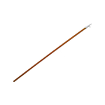 bichero de madera con punta inox L1,8 – 2 metros para barco