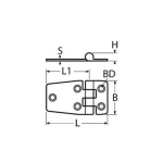 bisagra inox 58x40x38x9x2x5,5
