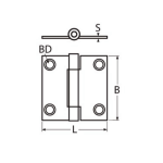 bisagra inoxidable A2 304 a (2)