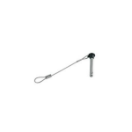 Pin enchufable con cable de seguridad