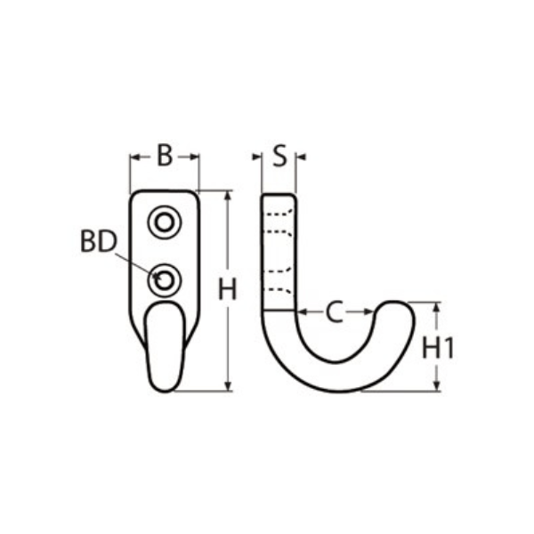 colgador inoxa44316