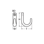 colgador perchero inox 304