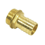 conector mangue macho latón entronque