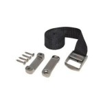 Conjunto correas sujeción batería inox 316