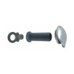 Desagüe de agua con tapón inoxidable A4