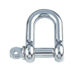 grillete recto inoxidable a4 316