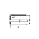 hebilla con freno inox a2