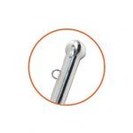 mastil con enchufe de 15�  inox 316