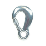 Mosquetón de aluminio y ojal