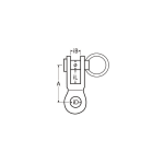 ojo horquilla inox 316 a4