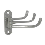Perchero triple plegable inoxidable A4 316