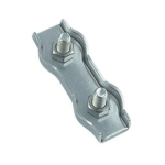 Perrillo sujetacables doble inox a4 316