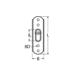 placa trasera terminal T inox 316 a4 (2)