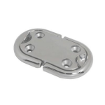 Pletina doble-simple inox.  316 A4
