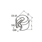 prisionero cable aisi 316 a4