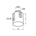 prisionero cable inox 316 a4