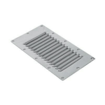 rejilla ventilación inoxidable 316 A4 rectangular