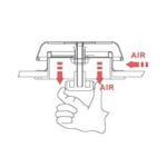 respiradero forma seta inox a2 304
