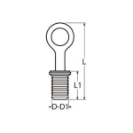 tapón desagüe asa presión inox 304 a2