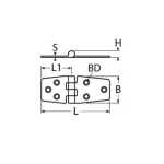 bisagra inox A2 L87 97×38-40 a