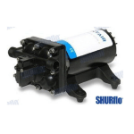 bomba de presión con membrana Aquaking II premium 55 psi Shurflo