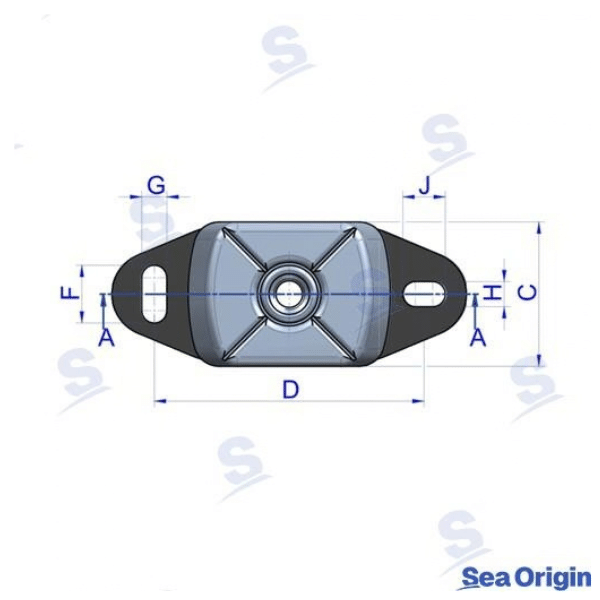 Soporte Motor Antivibratorio 16Mm 280Kg Soporte Motor Antivibratorio 16Mm 280Kg