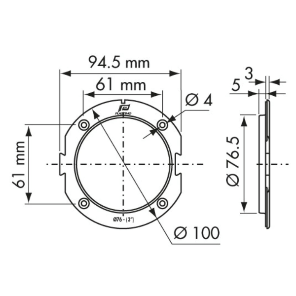 Collarin 5MM Nuova Rade Collarin 5MM Nuova Rade
