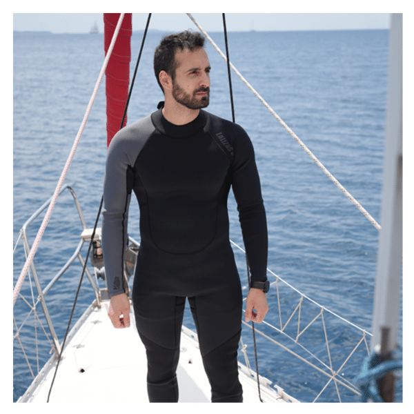 Traje de Neopreno Largo Negro para Hombre Traje de Neopreno Largo Negro para Hombre