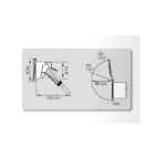 Caja Simple para Ducha Embarcación Nuova Rade