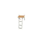 Plataforma Inox 316 con Escalera Pegable Lalizas