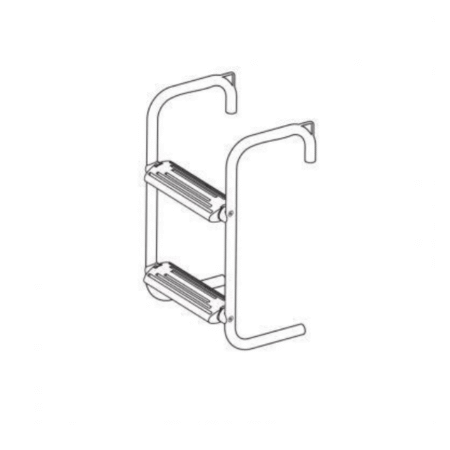 Escalera Inox para Pantalan Plastimo