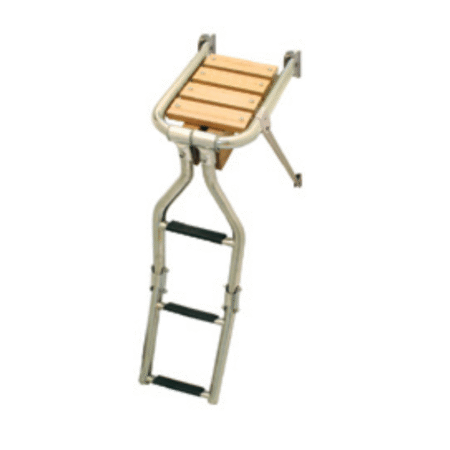 Plataforma Inox 316 con Escalera Lalizas