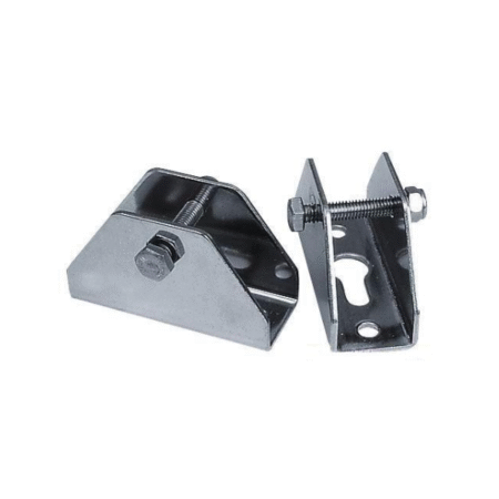 Platina con Eje Para Horquillas Plastimo fijación escalera acero inoxidable