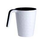 Marine Business Taza negra melamina antideslizante Summer Black 6 un.