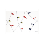 Manteles plastificados nauticos individuales Regata 6 ud.