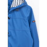 Chubasquero impermeable clásico mujer con forro a rayas