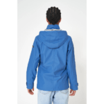 Chubasquero impermeable clásico mujer con forro a rayas