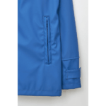 Chubasquero impermeable clásico mujer con forro a rayas