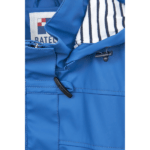 Chubasquero impermeable clásico mujer con forro a rayas